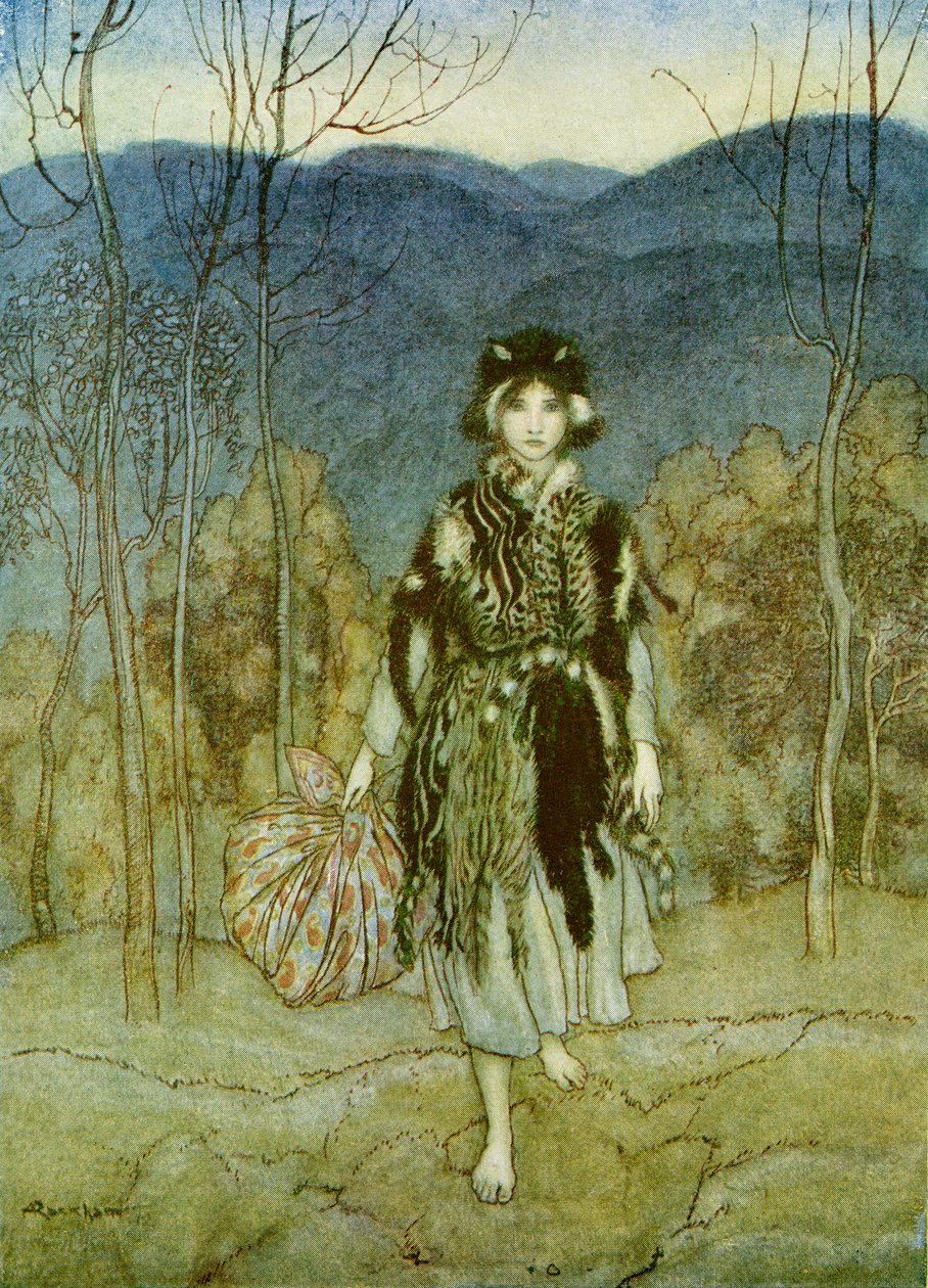 Kissannahka tekijältä Arthur Rackham