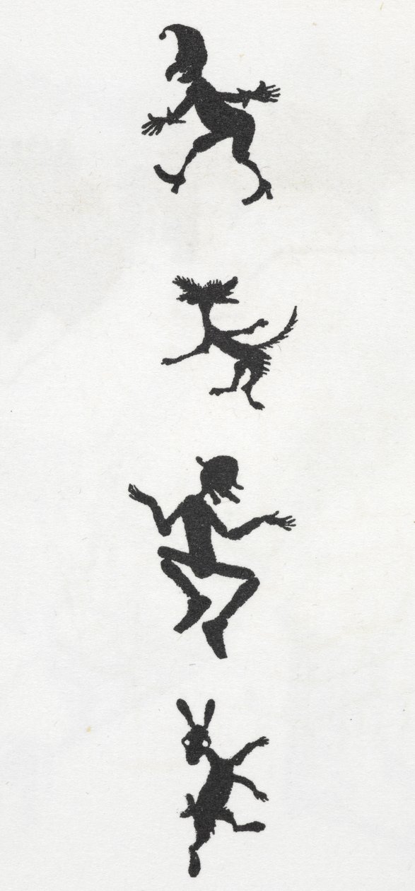Tontut ja koirat tekijältä Arthur Rackham