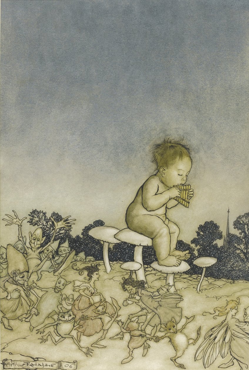 Peter Pan, 1906 tekijältä Arthur Rackham