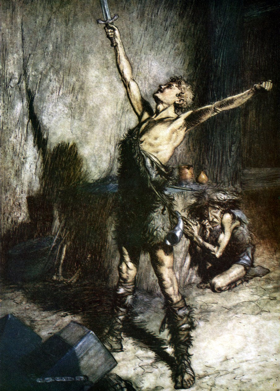 Siegfried tekijältä Arthur Rackham