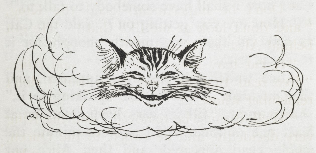 Cheshiren kissa tekijältä Arthur Rackham