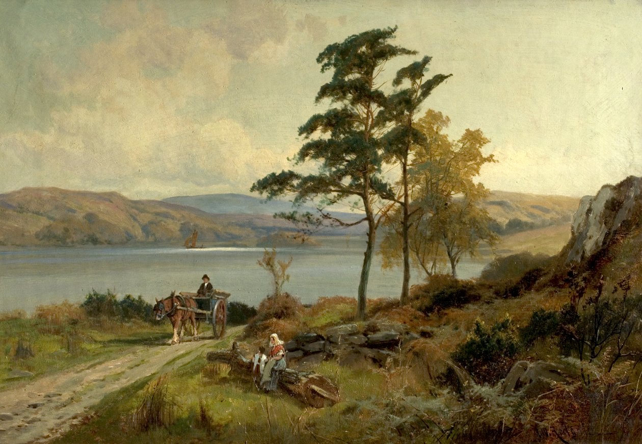 Lähellä Betws-y-Coedia, Pohjois-Wales tekijältä Arthur Walker Redgate
