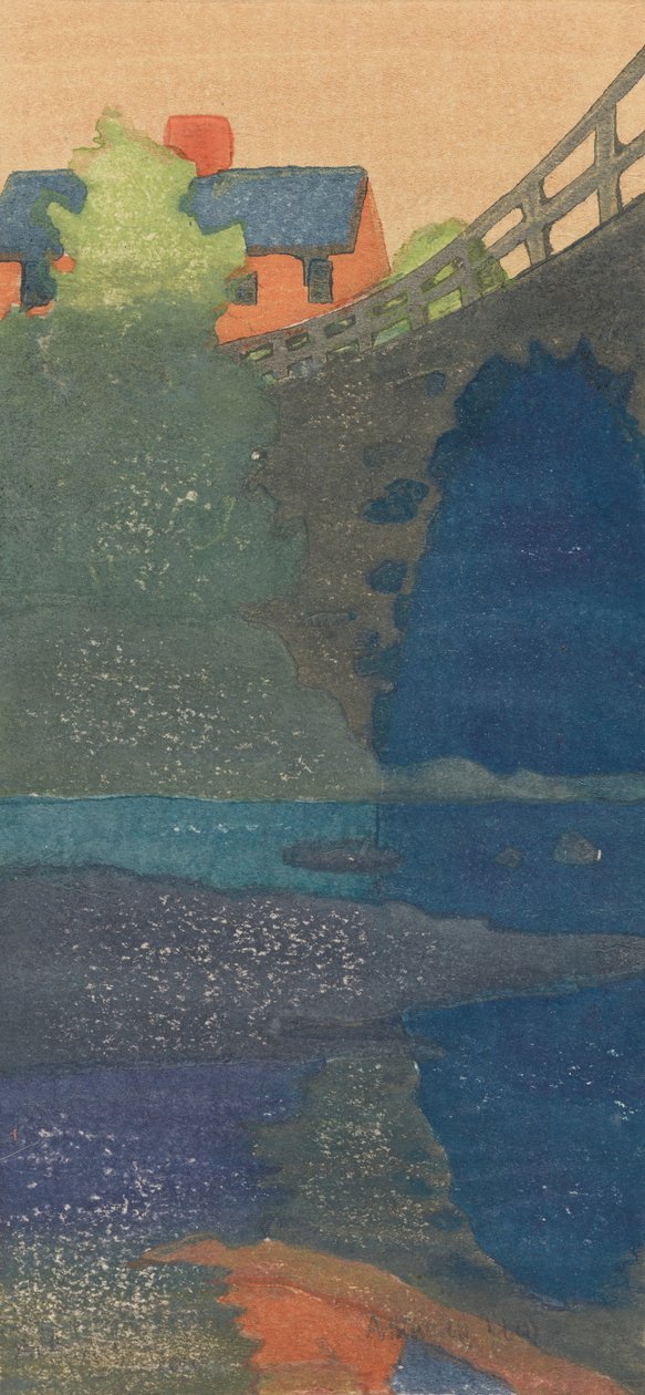 Ipswichin silta tekijältä Arthur Wesley Dow