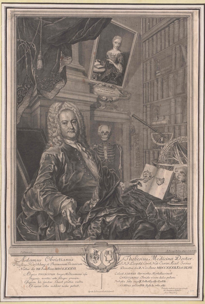 Adam Christian Thebesius tekijältä Artist Unknown