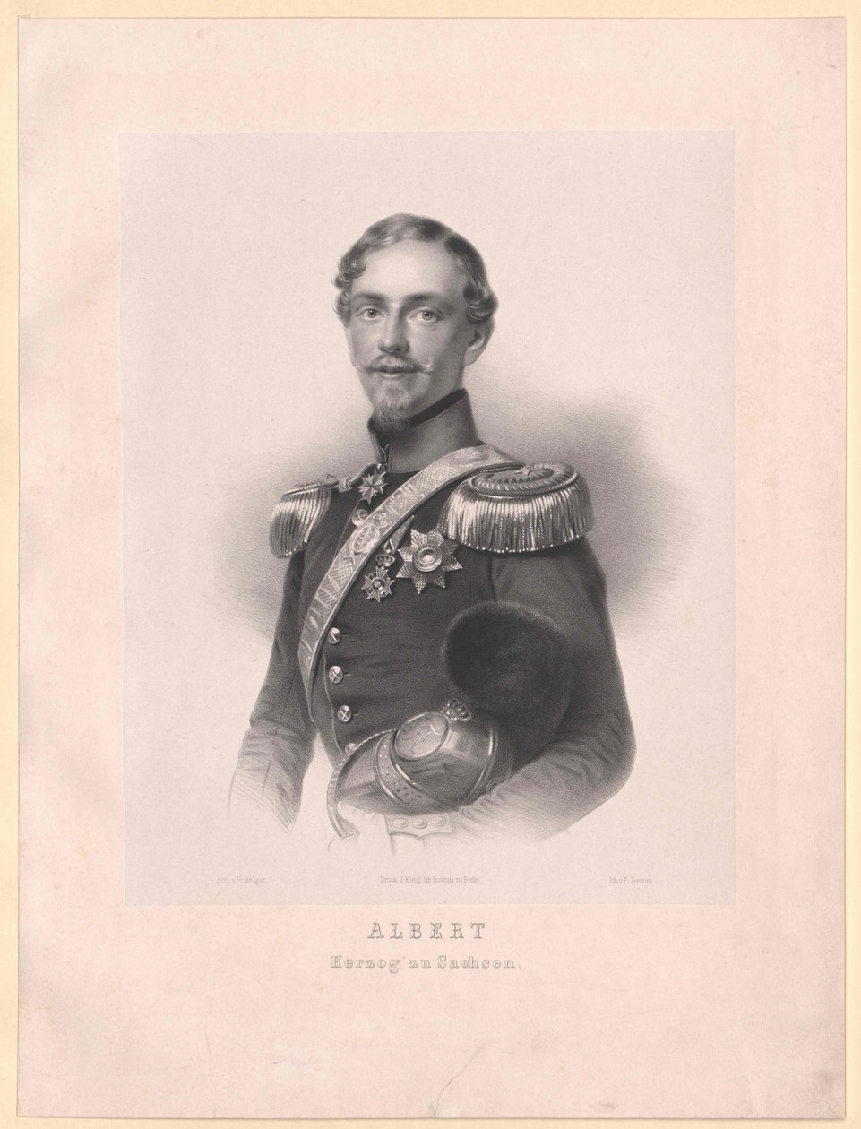 Albert I Saksin kuningas, tekijältä Artist Unknown