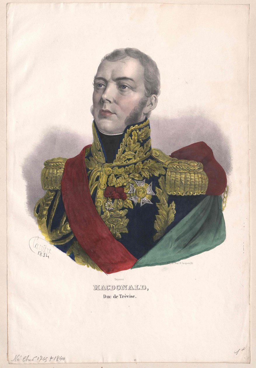 Alexandre MacDonald (painettu) tekijältä Artist Unknown