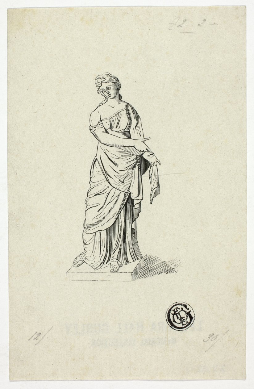 Allegorinen hahmo (patsas) tekijältä Artist Unknown
