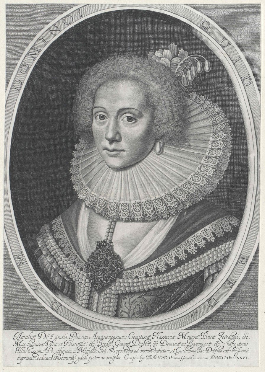 Amalie Solms-Braunfelsin kreivitär tekijältä Artist Unknown