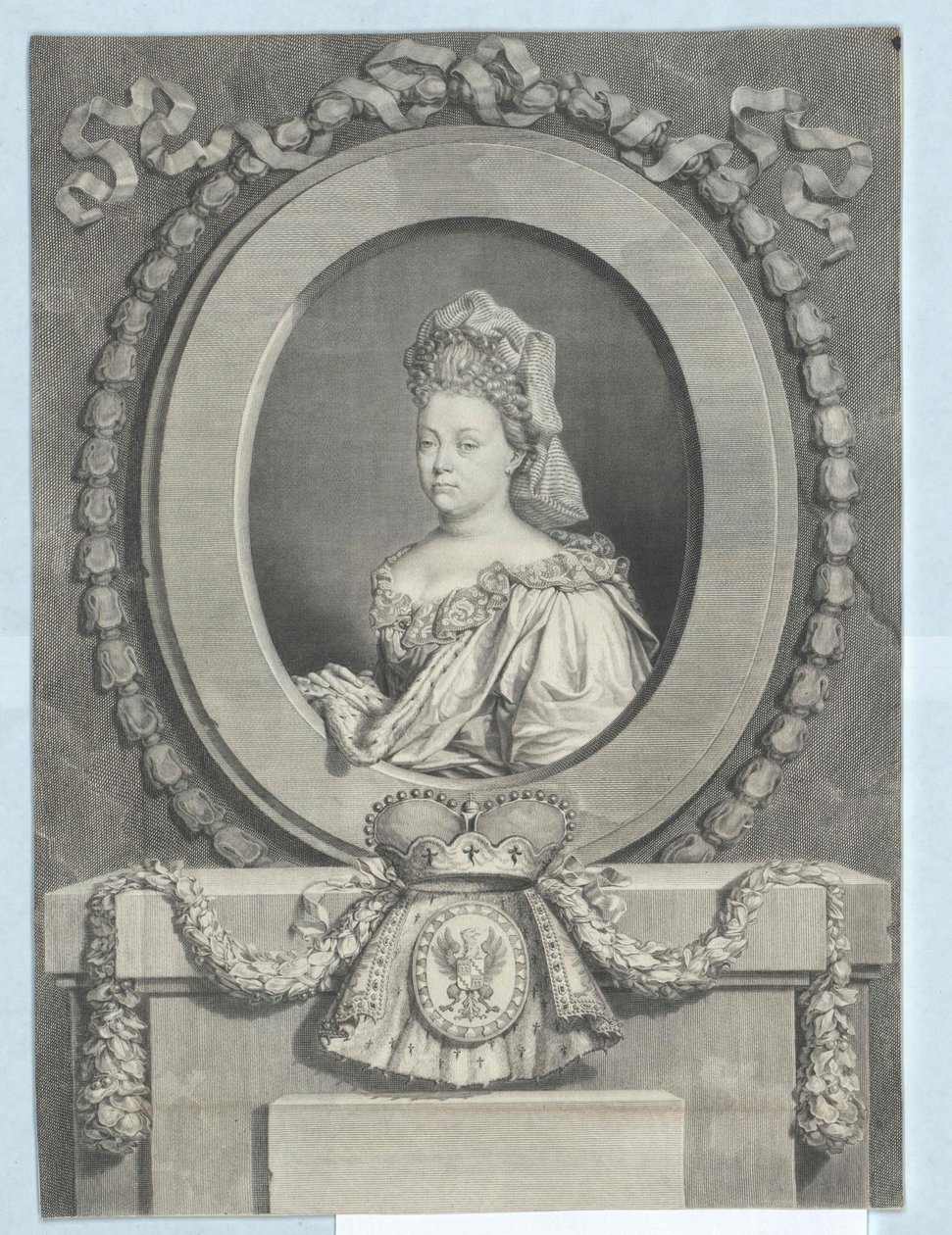 Anna Adelaide maaherttuatar Fuerstenbergiin tekijältä Artist Unknown