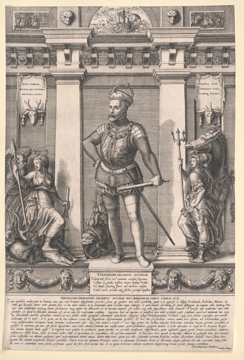 Itävallan arkkiherttua Ferdinand tekijältä Artist Unknown