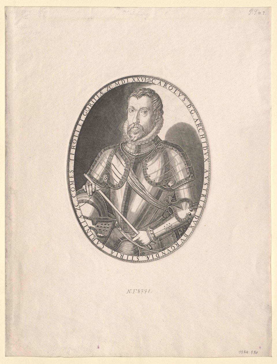 Itävallan arkkiherttua Karl tekijältä Artist Unknown