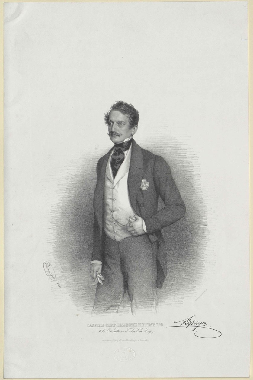 Cajetan kreivi von Bissingen ja Nippenburg tekijältä Artist Unknown