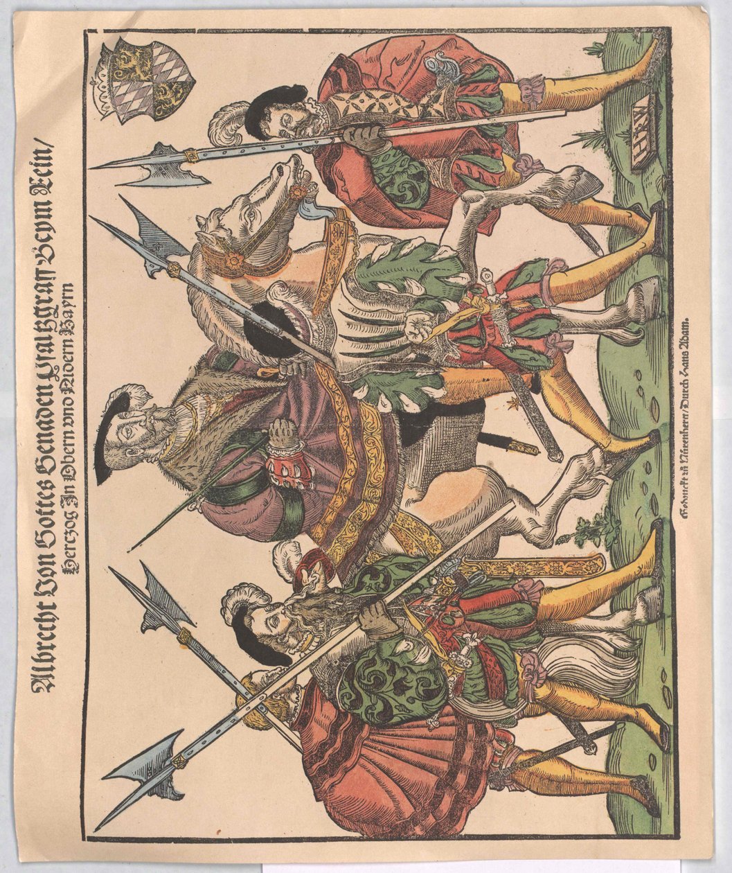 Baijerin herttua Albrecht V. tekijältä Artist Unknown