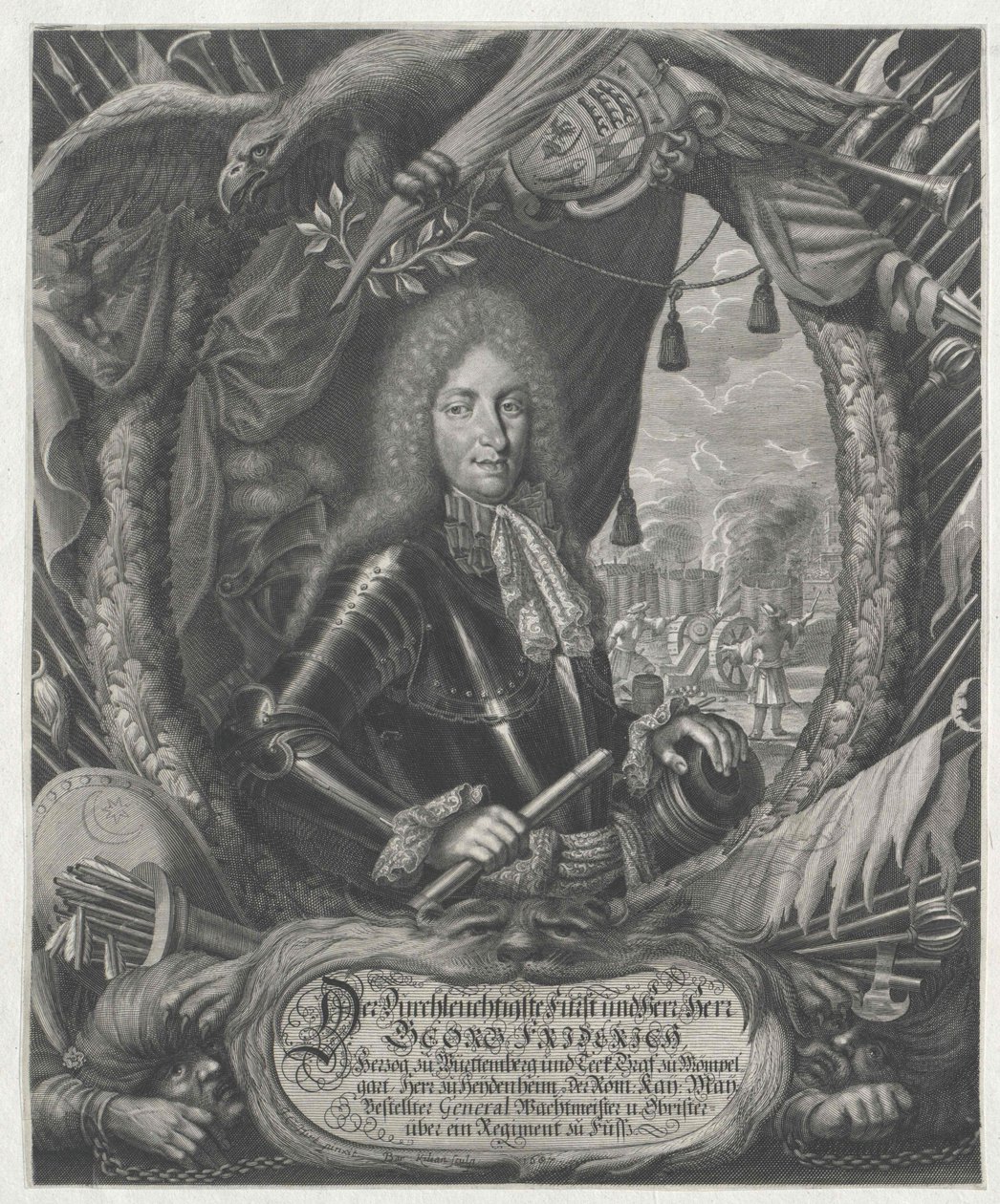 Württembergin herttua Georg Frederick tekijältä Artist Unknown