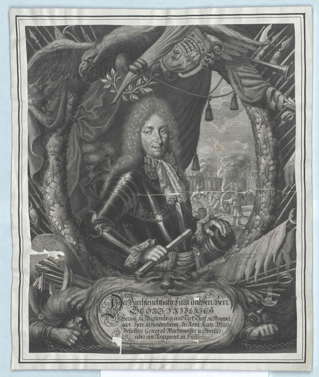 Württembergin herttua Georg Frederick tekijältä Artist Unknown
