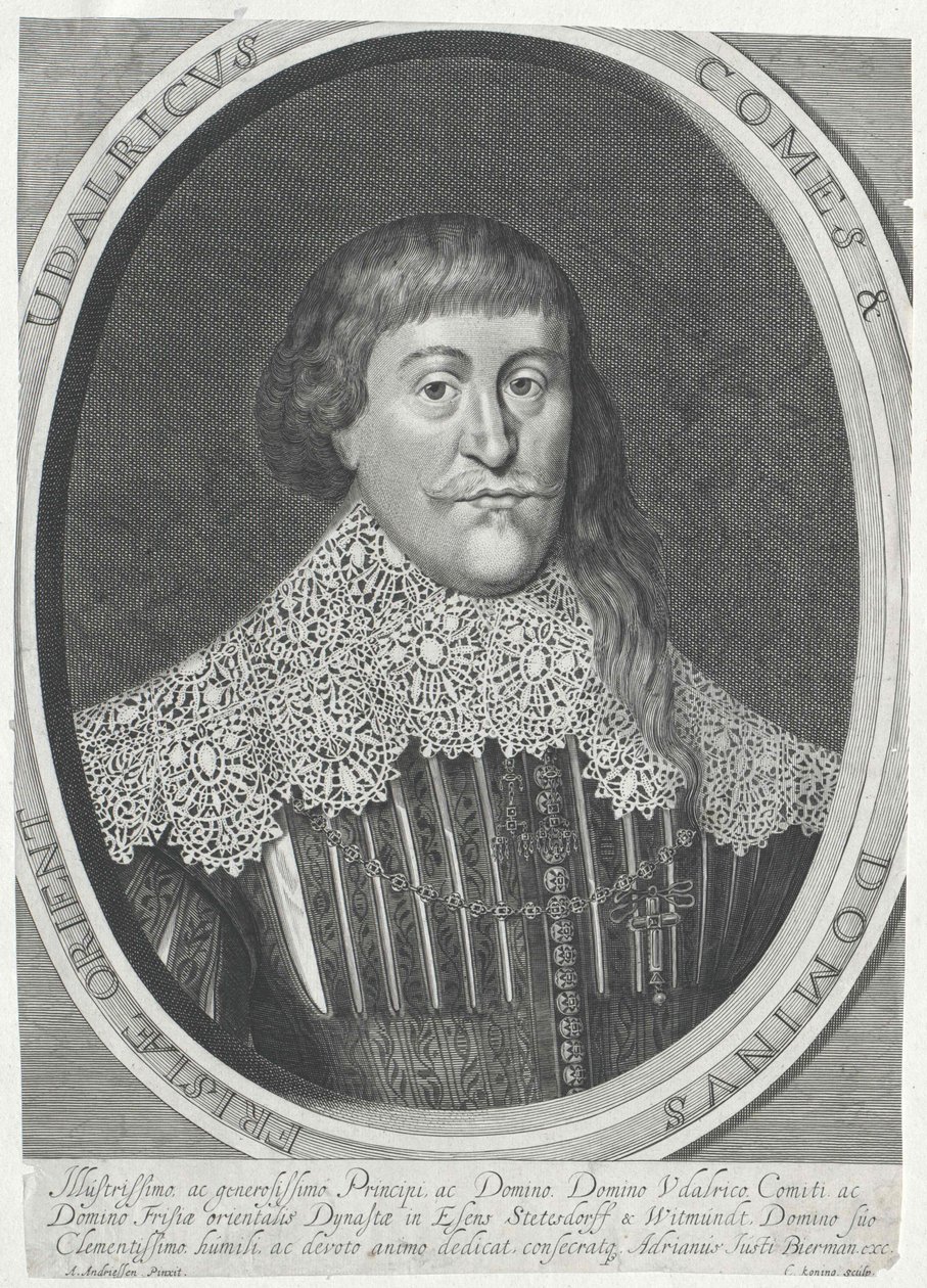 Itä-Frieslandin jaarli Ulrich II tekijältä Artist Unknown