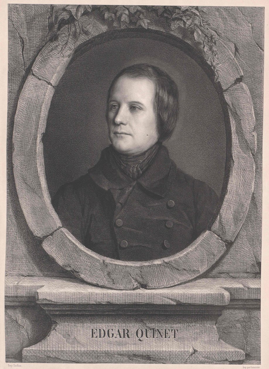 Edgar Quinet (tulosta) tekijältä Artist Unknown