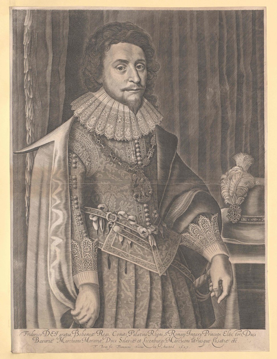 Vaalipiiri Friedrich V. tekijältä Artist Unknown
