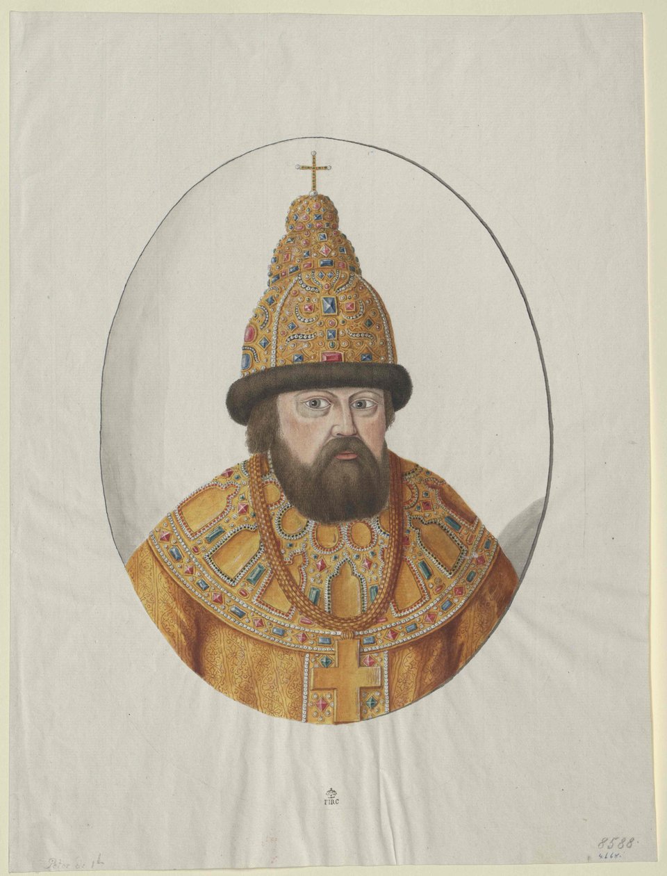 Venäjän keisari Aleksei tekijältä Artist Unknown