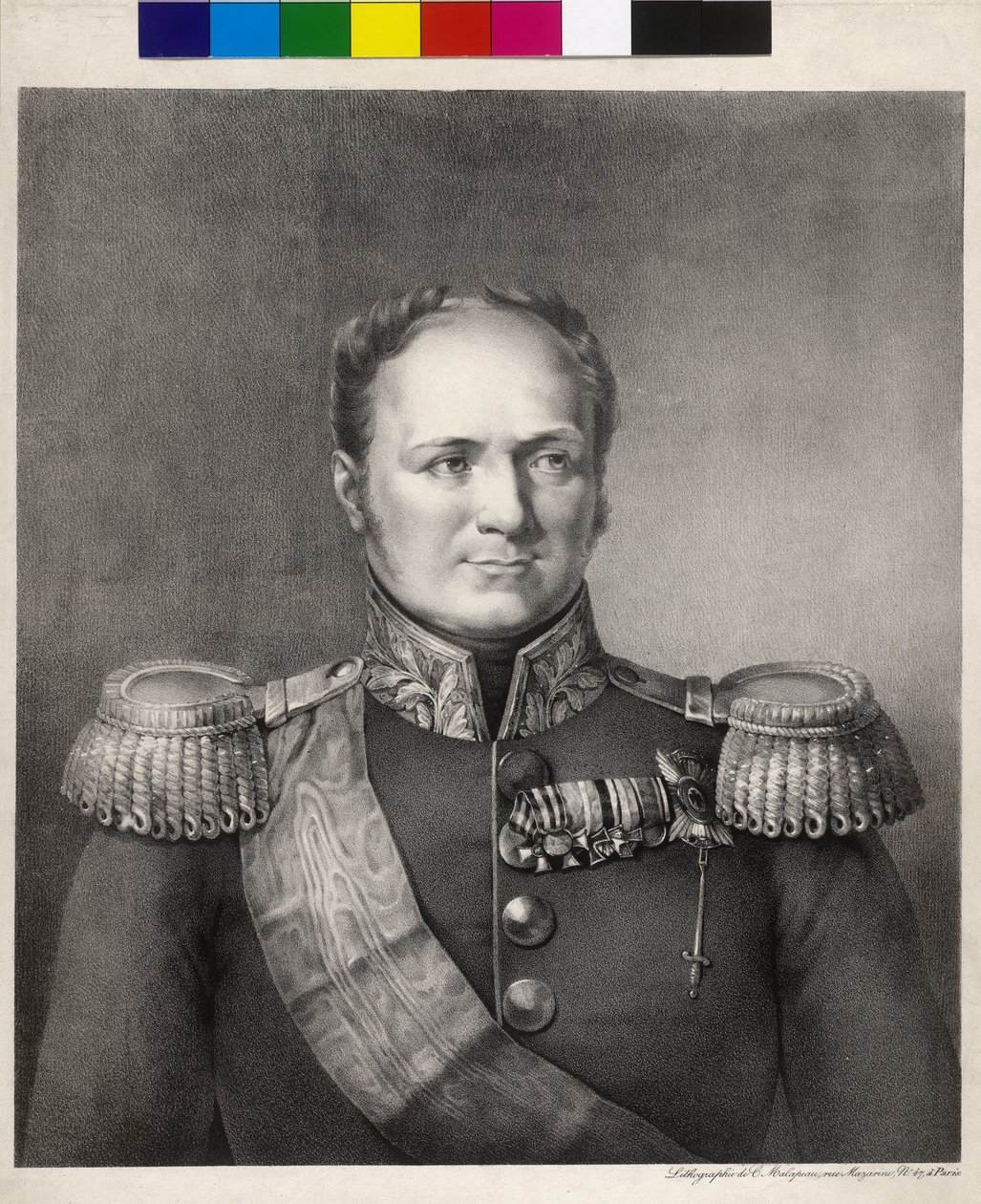 Venäjän keisari Aleksanteri I tekijältä Artist Unknown
