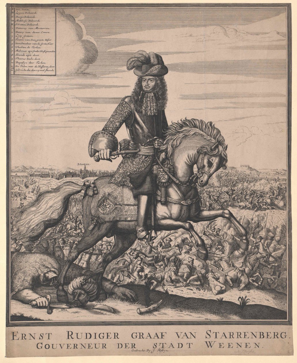 Ernst Roger Count Starhemberg tekijältä Artist Unknown