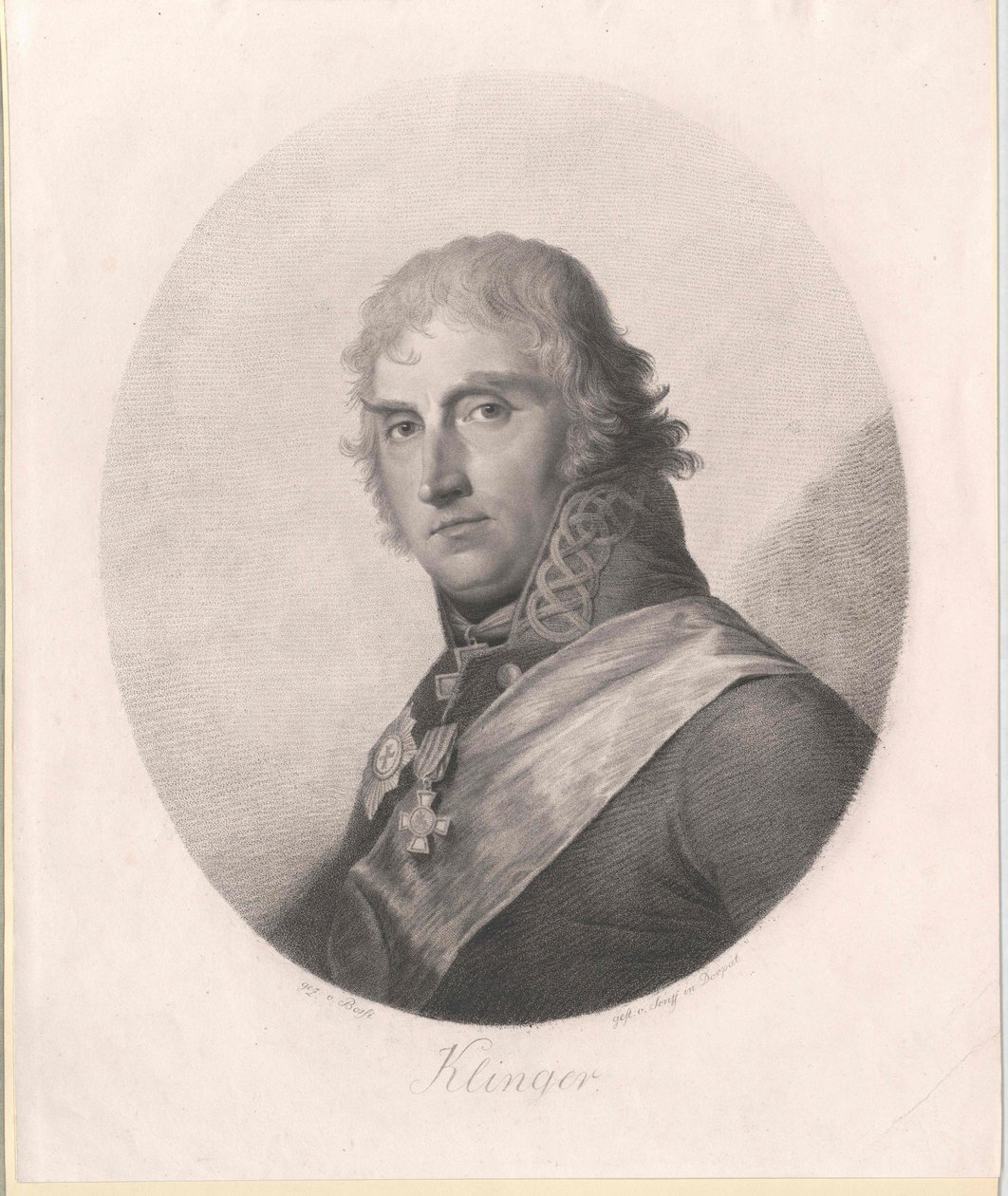 Frederic Maximilian von Klinger (tuloste) tekijältä Artist Unknown
