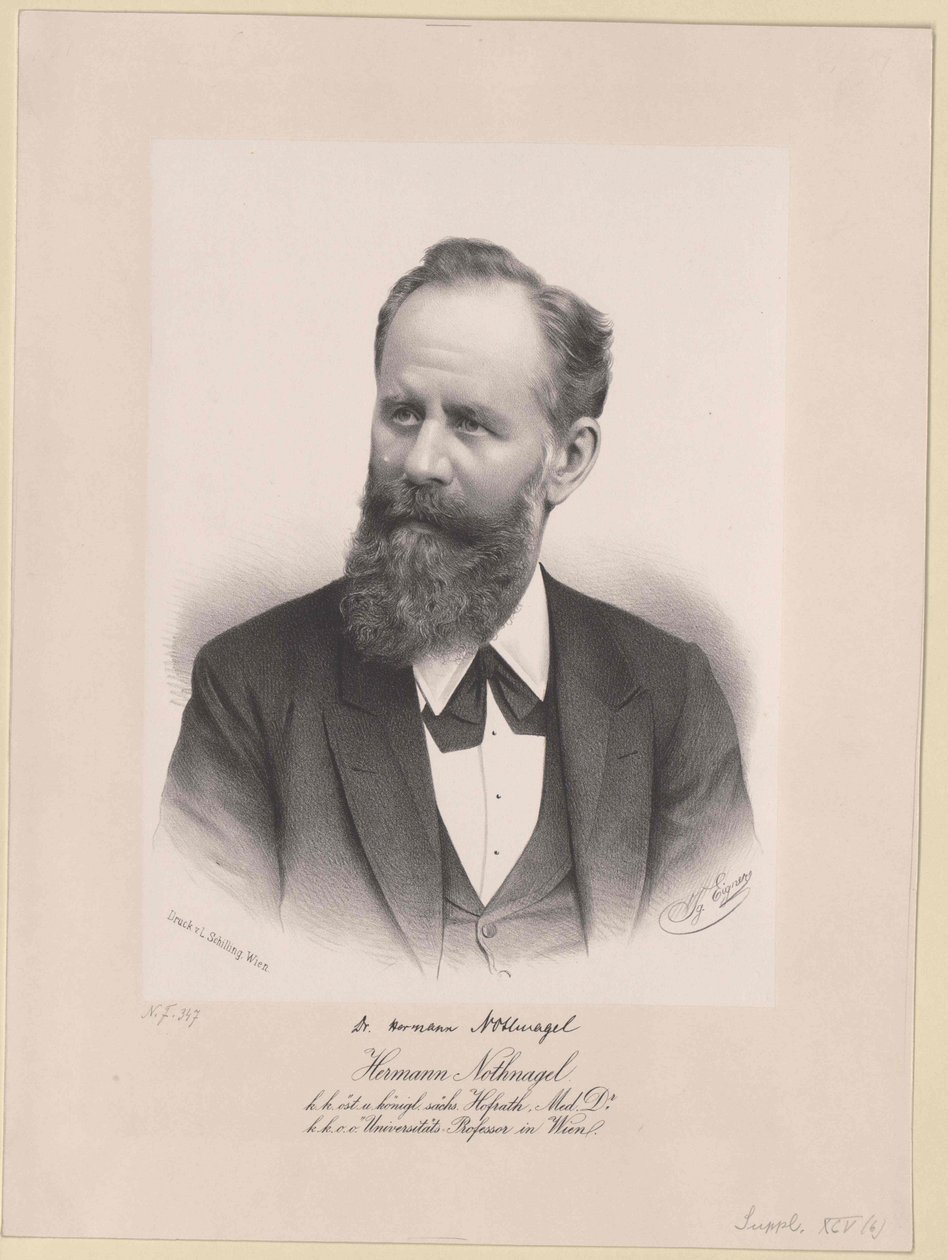 Hermann Nothnagel (painettu) tekijältä Artist Unknown