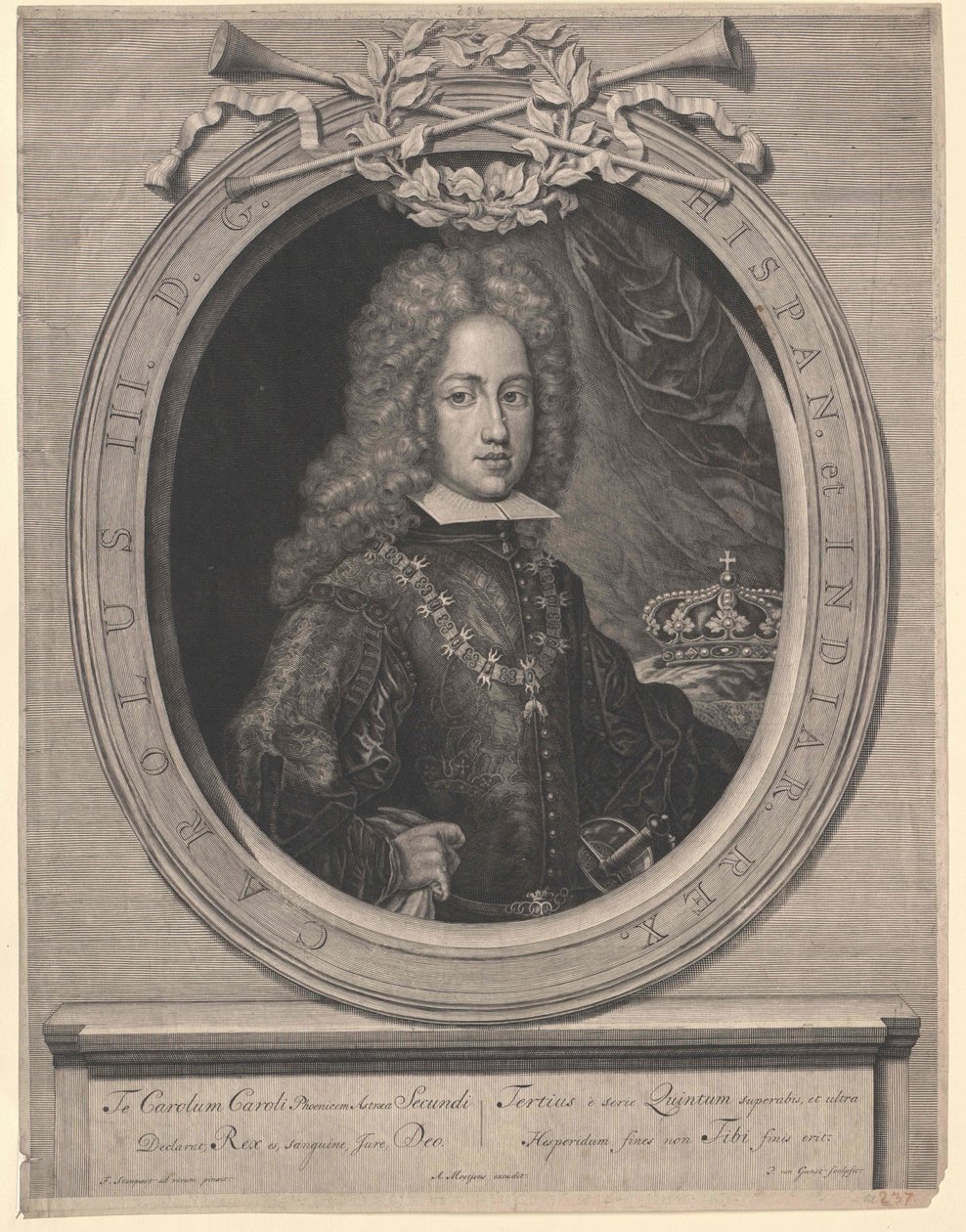 Pyhän Rooman keisari Kaarle VI tekijältä Artist Unknown