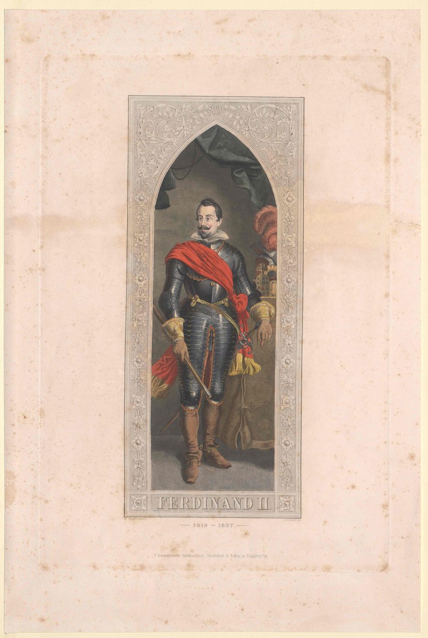 Pyhän Rooman keisari Ferdinand II tekijältä Artist Unknown
