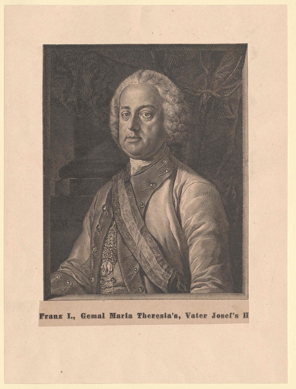 Pyhän Rooman keisari Frans I tekijältä Artist Unknown