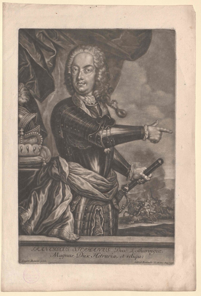 Pyhän Rooman keisari Frans I tekijältä Artist Unknown