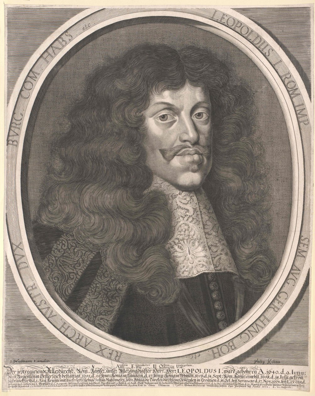 Pyhän Rooman keisari Leopold I tekijältä Artist Unknown
