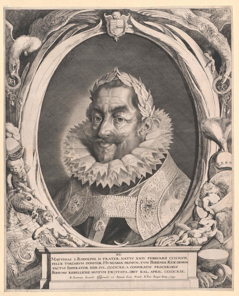 Pyhän Rooman keisari Matteus I tekijältä Artist Unknown