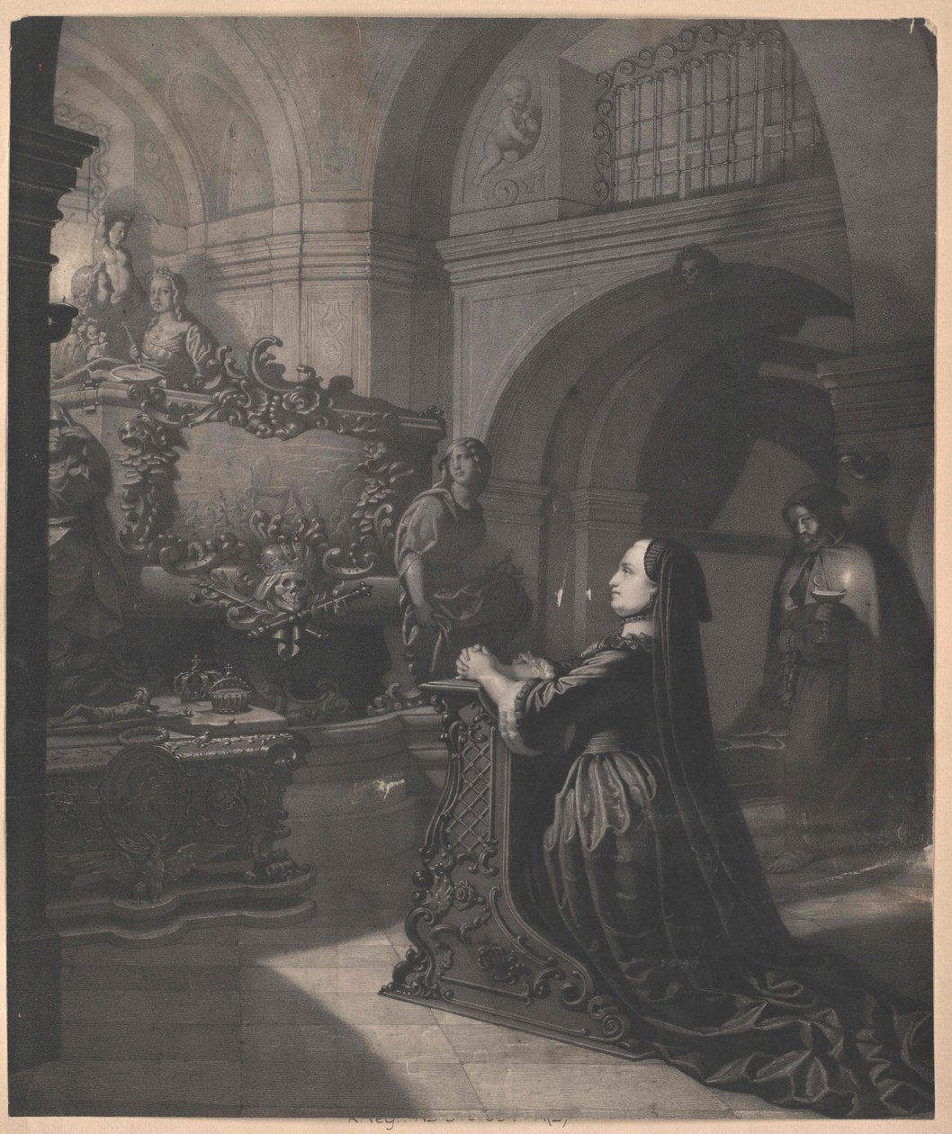 Pyhän Rooman keisarinna Maria Theresia tekijältä Artist Unknown