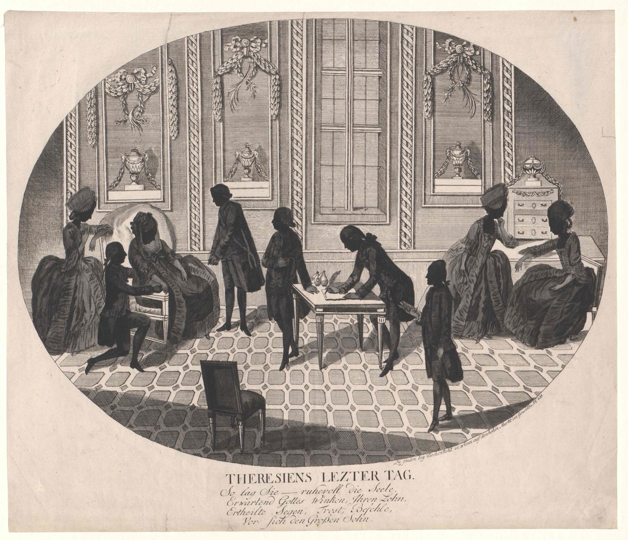 Pyhän Rooman keisarinna Maria Theresia tekijältä Artist Unknown