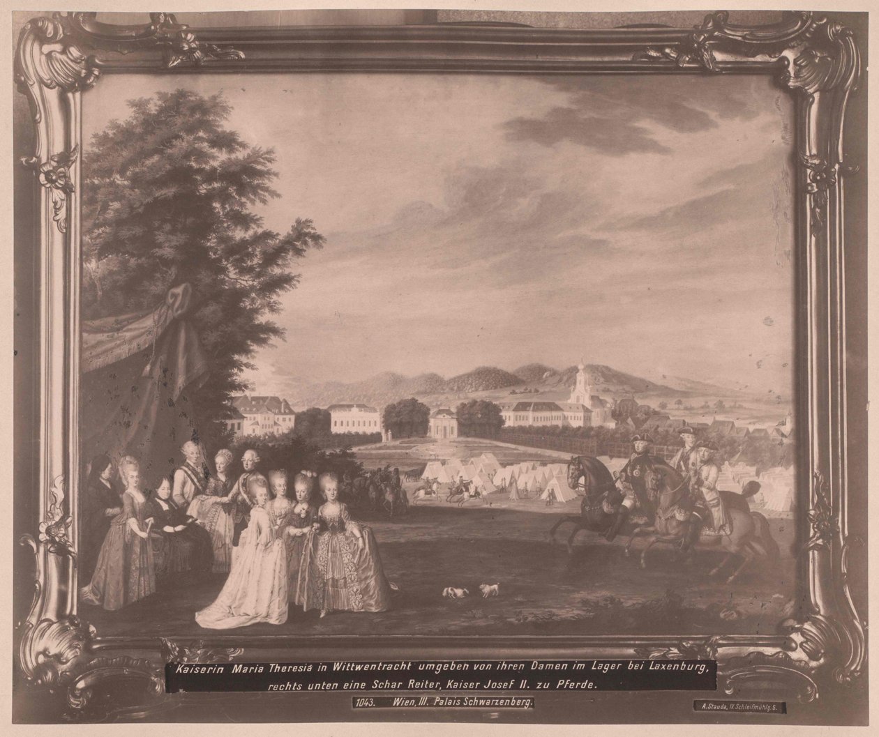 Pyhän Rooman keisarinna Maria Theresia tekijältä Artist Unknown