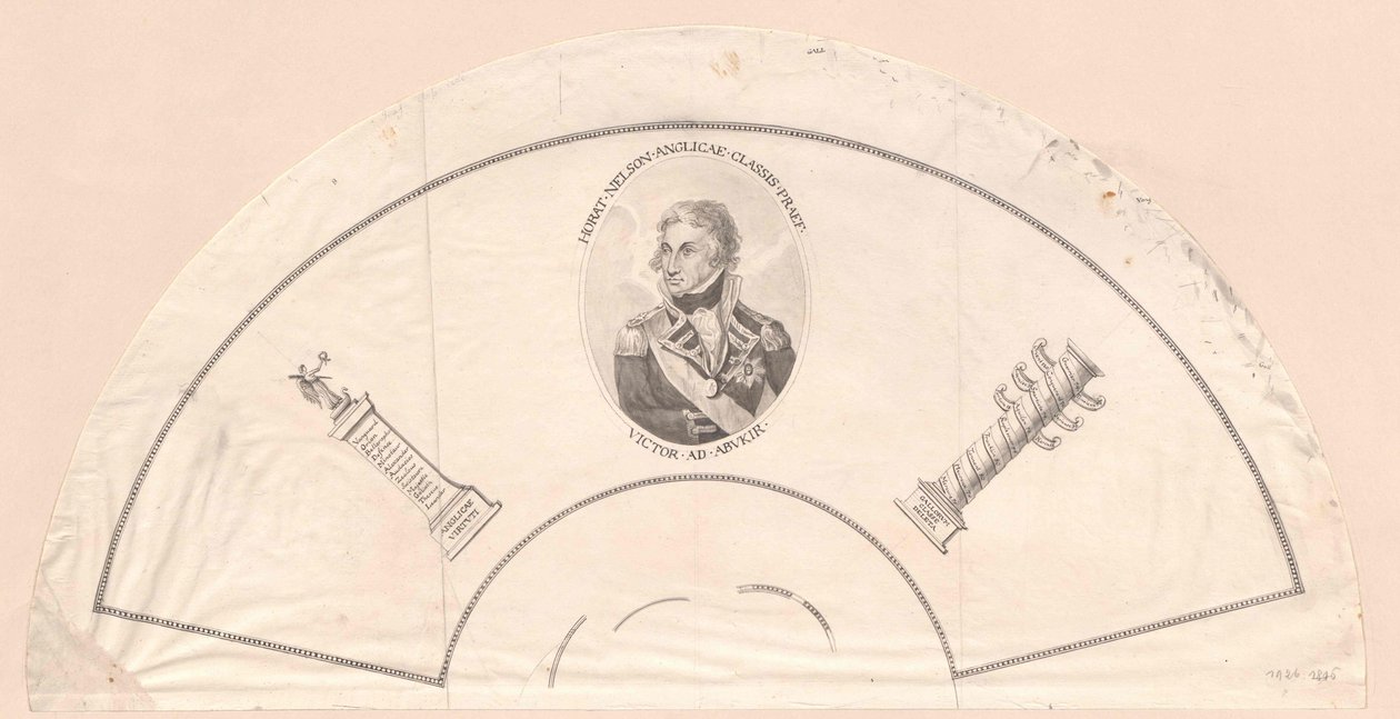 Horatio viskontt Nelson tekijältä Artist Unknown