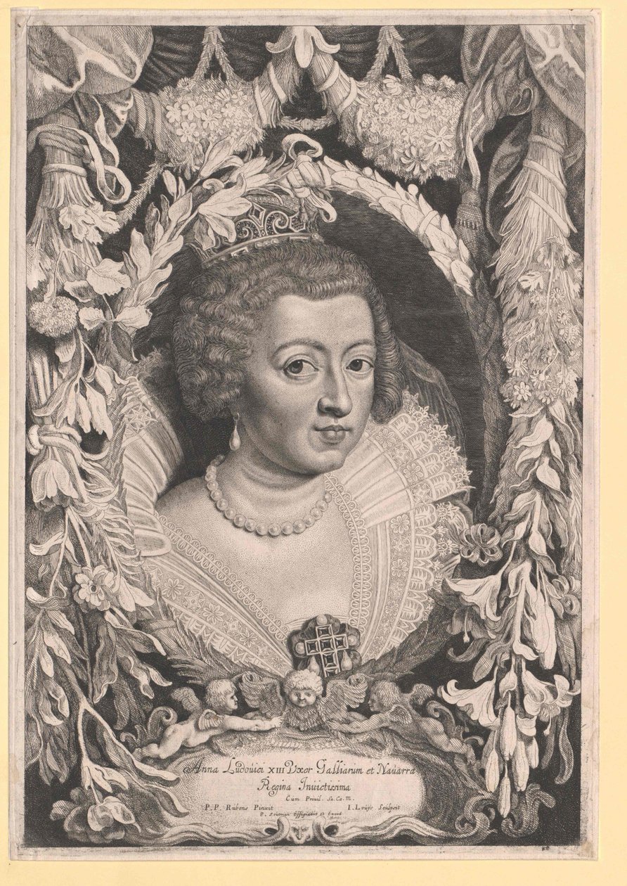 Espanjan infanta Anna tekijältä Artist Unknown
