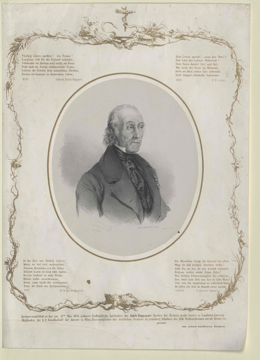 Jakob Rappaport (tulosta) tekijältä Artist Unknown