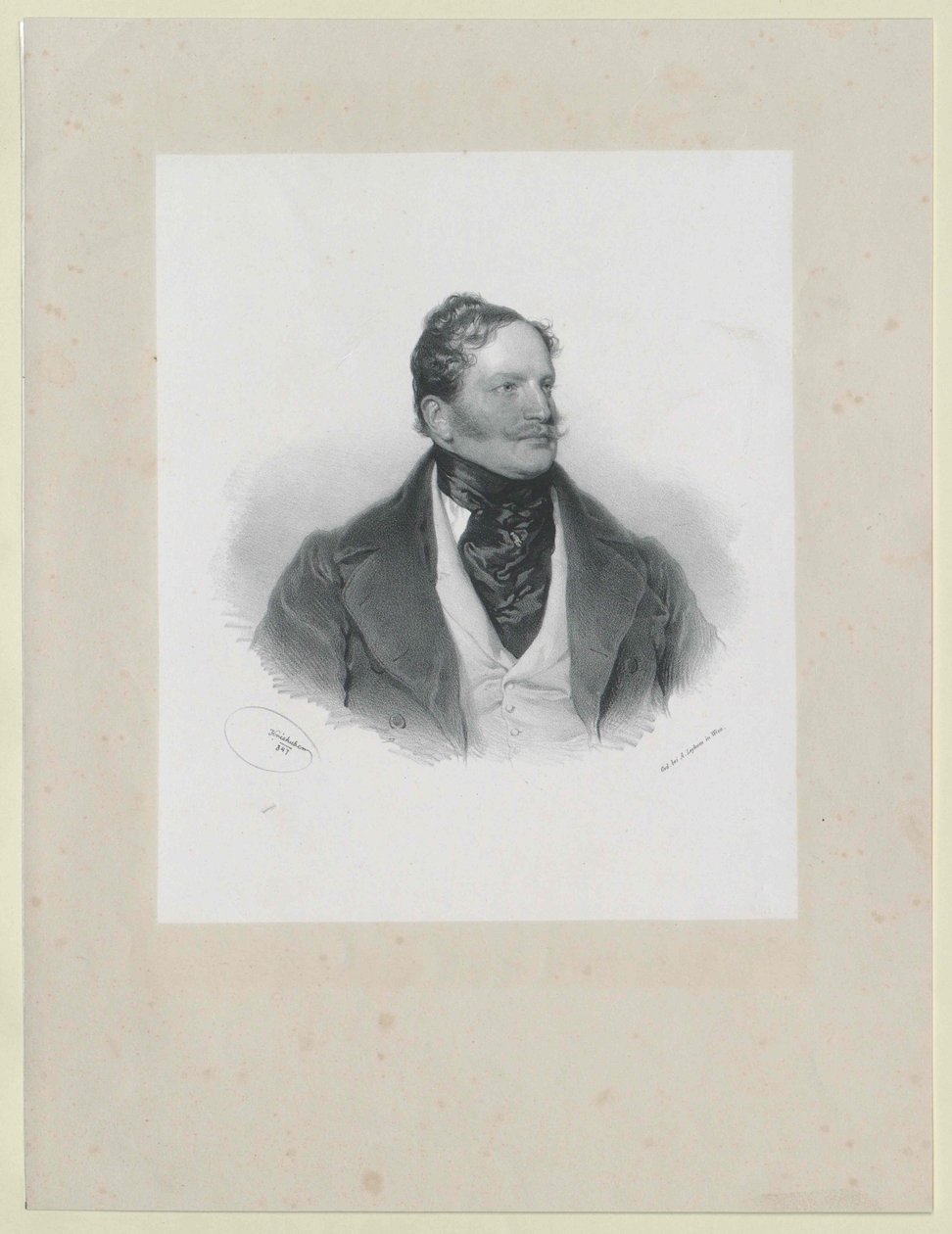 Johann Franz Count Hardegg (tulosta) tekijältä Artist Unknown
