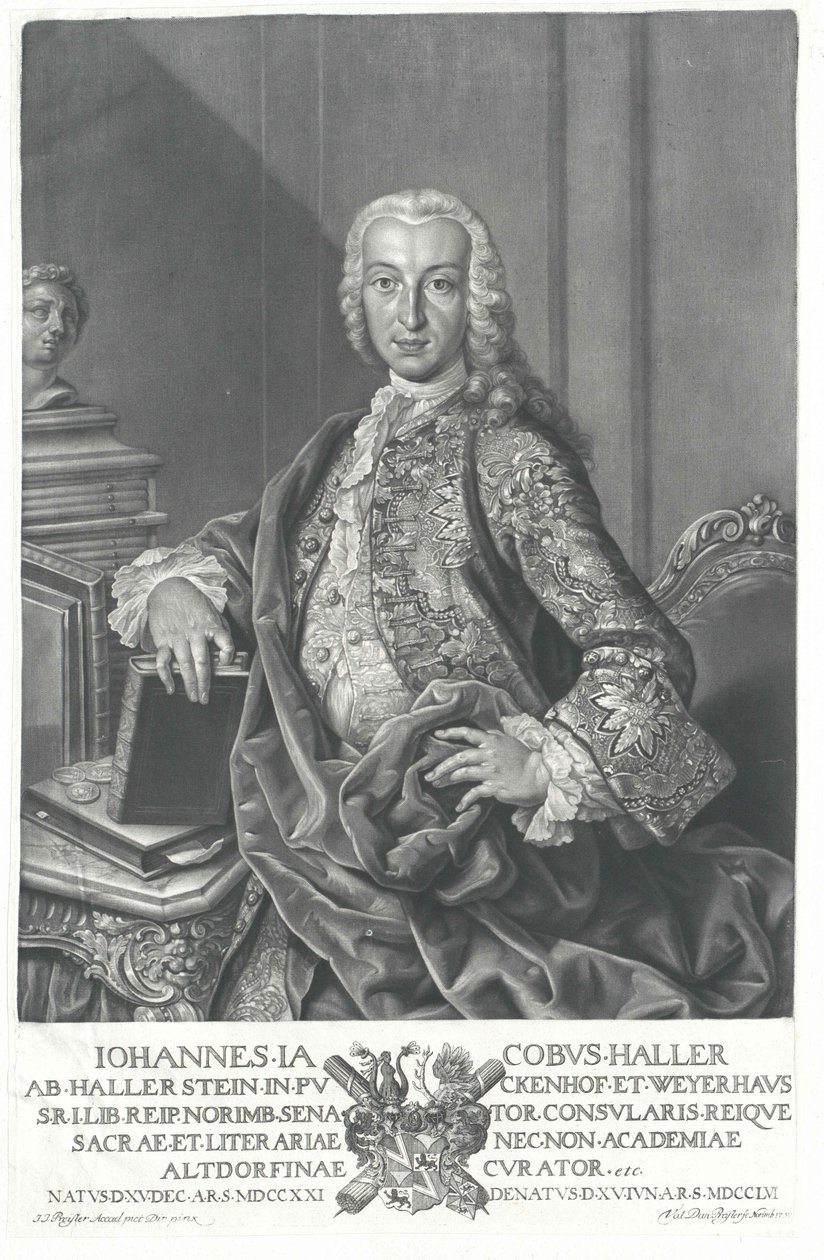 Johann Jacob Haller von Hallerstein tekijältä Artist Unknown