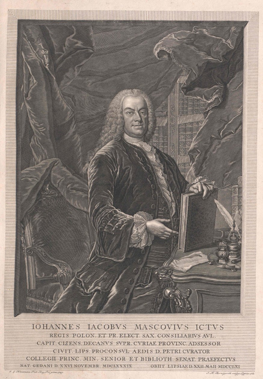 Johann Jakob Mascov tekijältä Artist Unknown