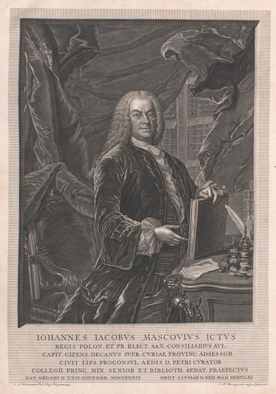 Johann Jakob Mascov tekijältä Artist Unknown
