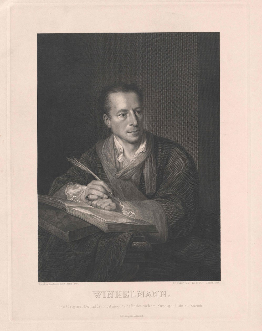 Johann Joachim Winckelmann tekijältä Artist Unknown