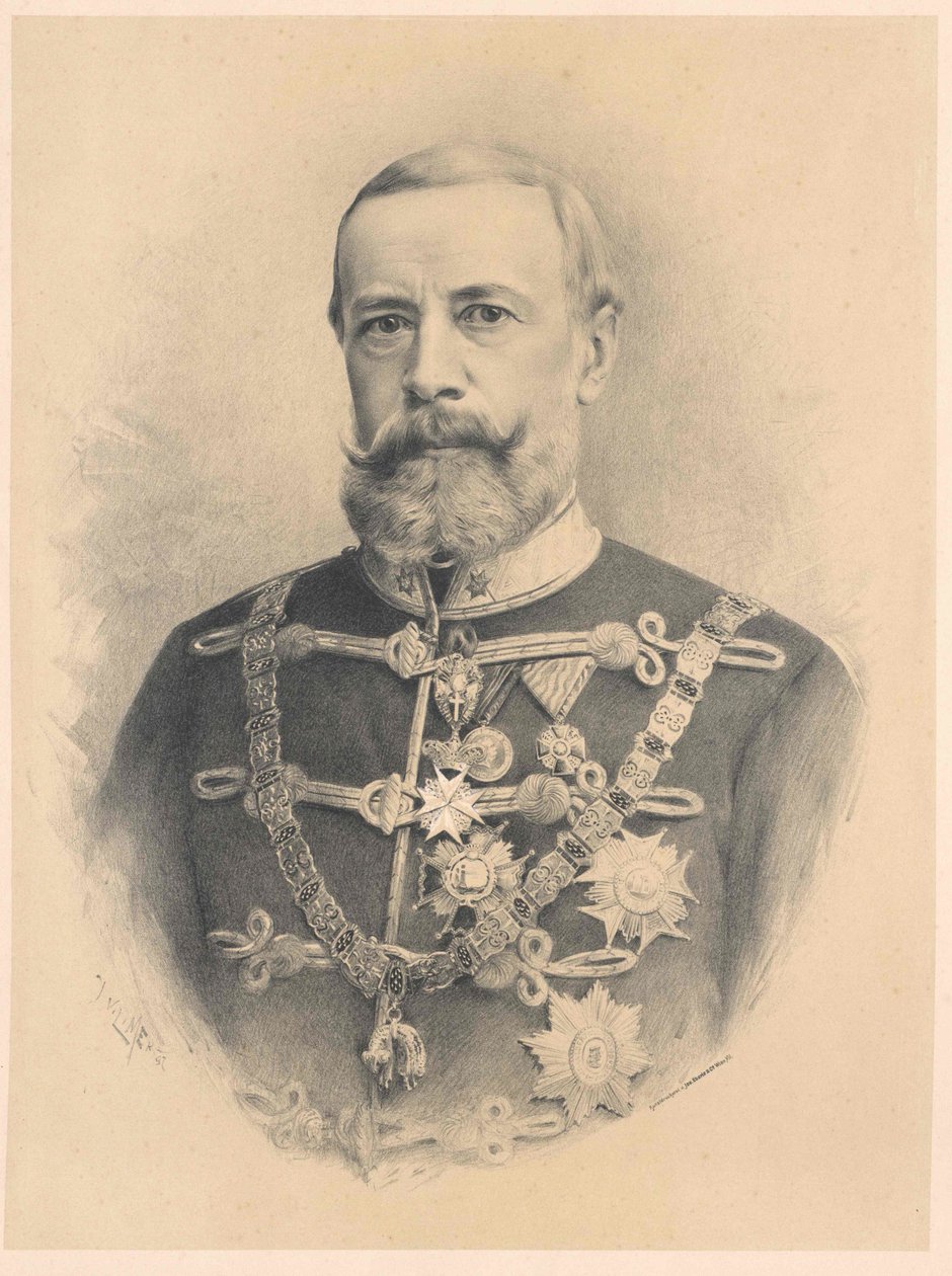 Johann Nepomuk kreivi Harrach (tulosta) tekijältä Artist Unknown