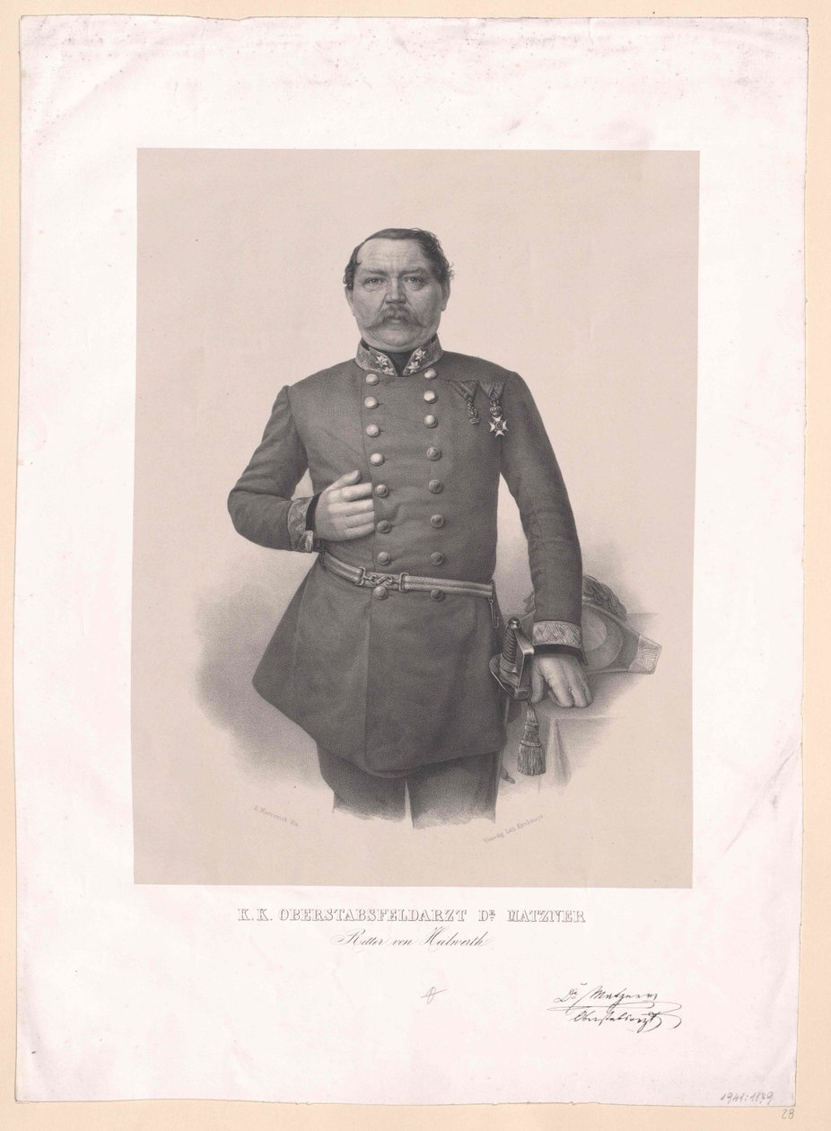 Johann ritari Matzner Heilwerthistä tekijältä Artist Unknown