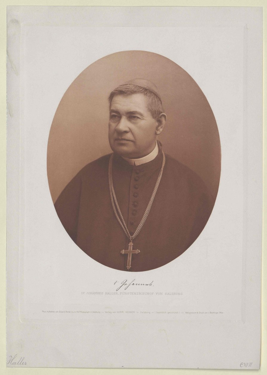 Johannes Haller (tulosta) tekijältä Artist Unknown