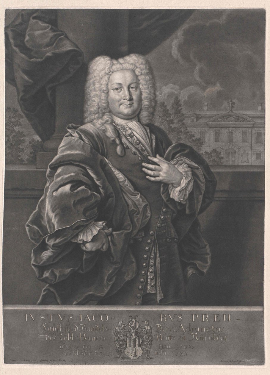 Justus Jacob Preu tekijältä Artist Unknown