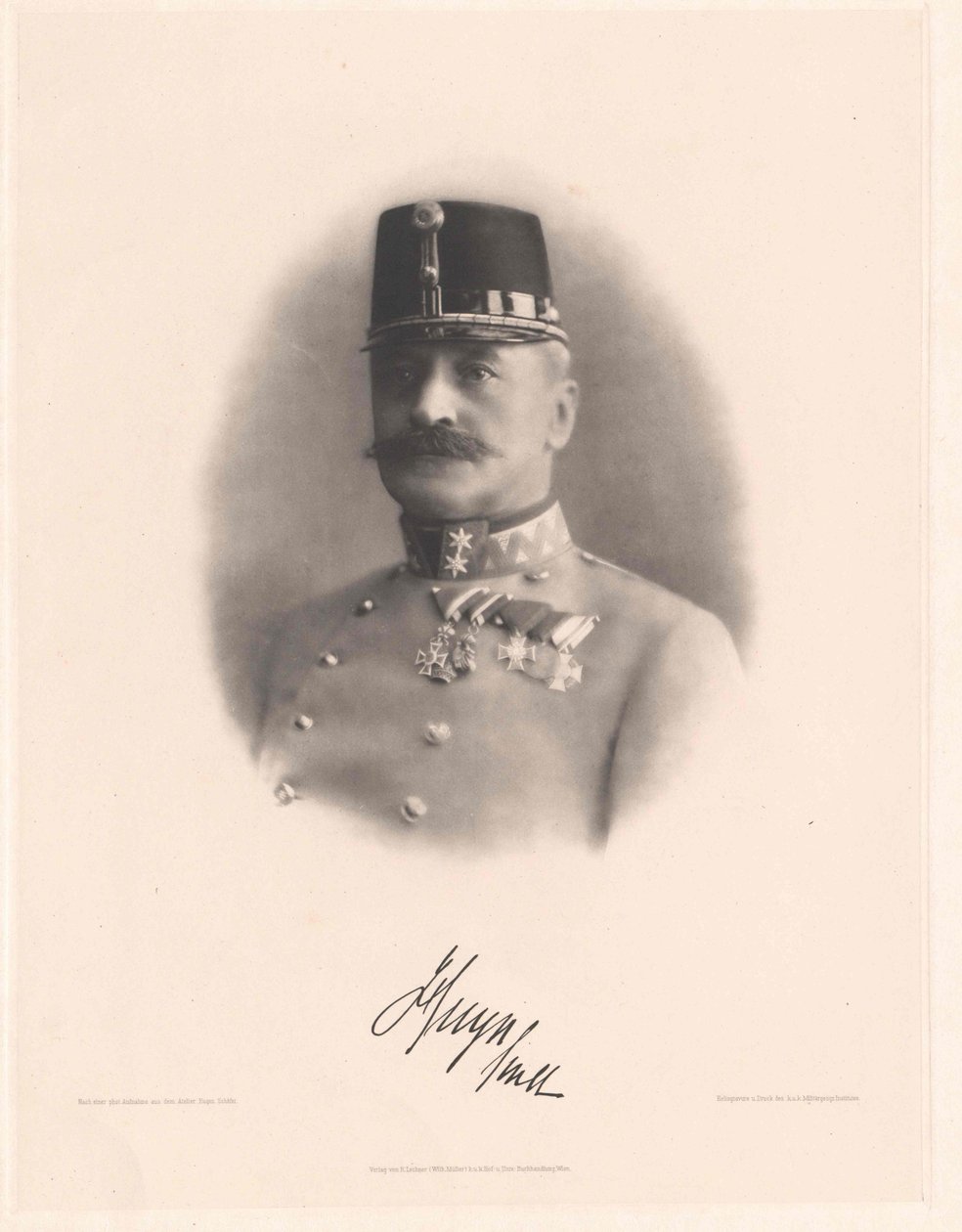 Karl count Huyn (tulosta) tekijältä Artist Unknown