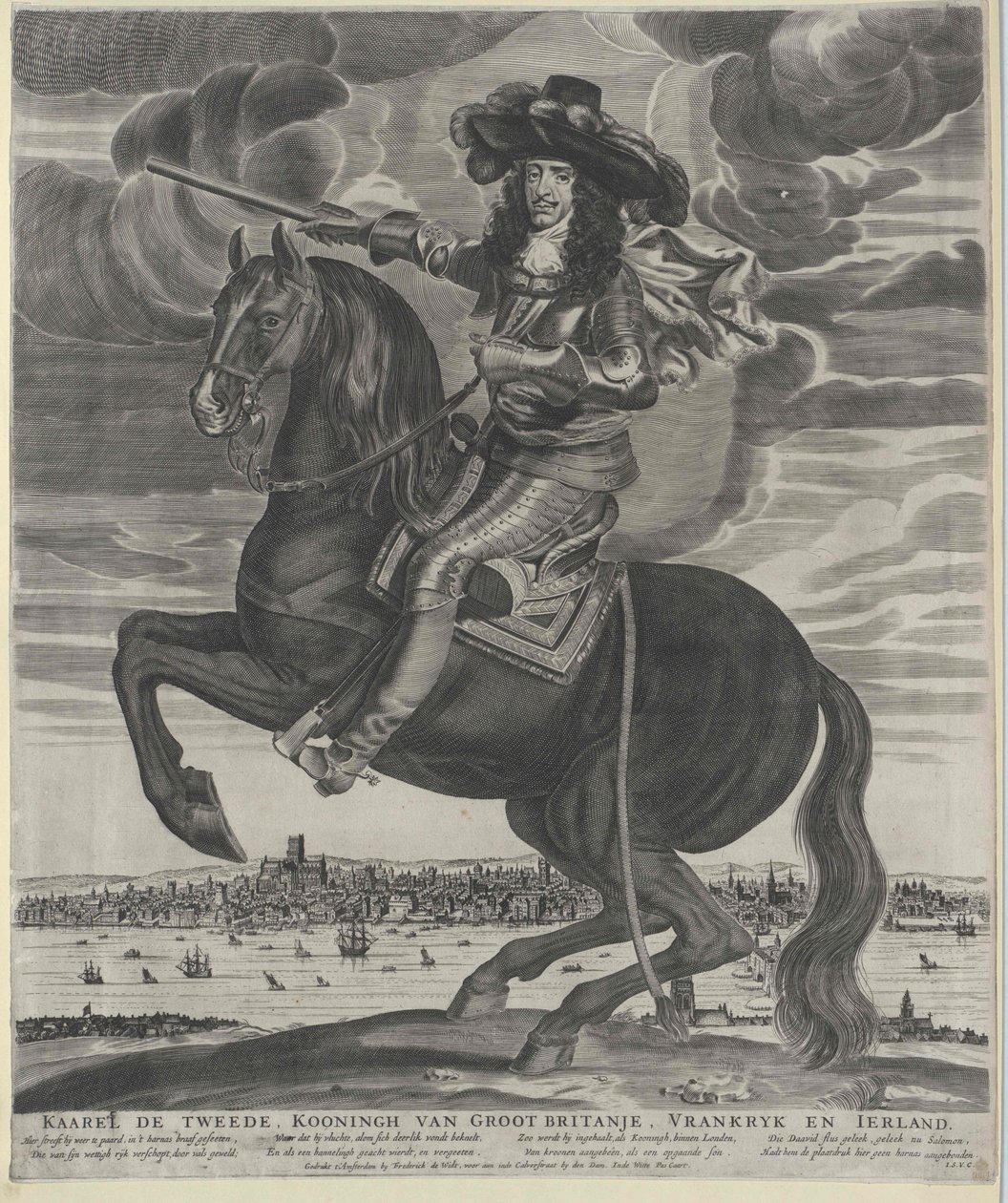 Englannin kuningas Kaarle II tekijältä Artist Unknown